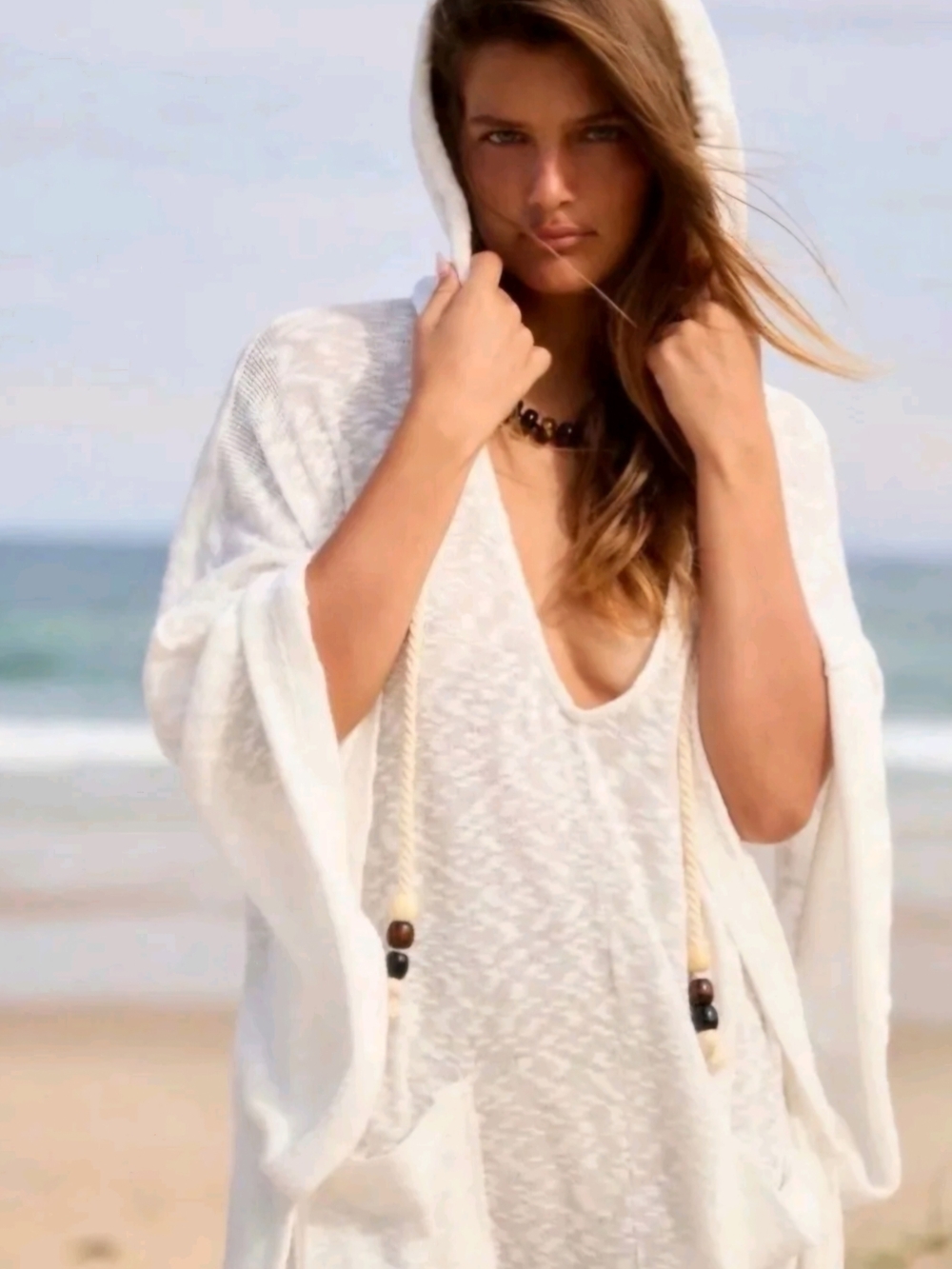 NWT! Free People Super Slub Poncho